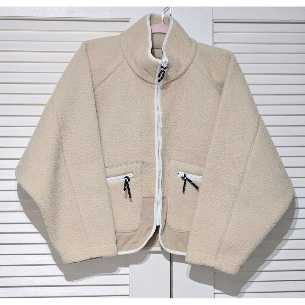 Cools Club Women's Natural Jacket Australia Oversized Size 12 2201 - Picture 11 of 15